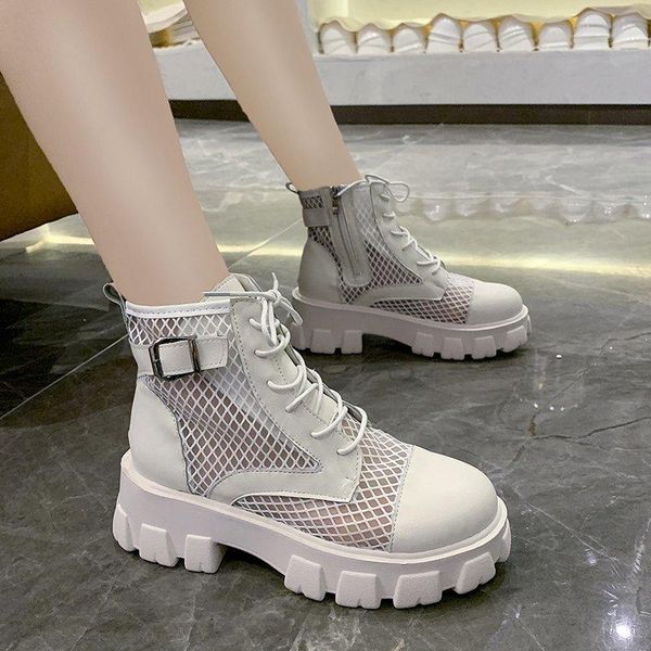 boots rimocy classic women thick bottom black mesh summer round toe zipper lace up platform shoes woman high heels ankle botas
boots rimocy classic women thick bottom black mesh summer round toe zipper lace up platform shoes woman high heels ankle botas