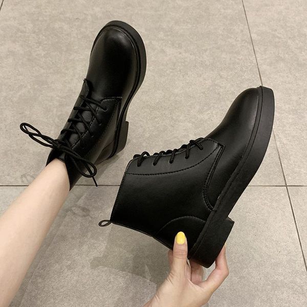 boots female winter cabinet and delicate locomotive with velvet short fall 2021 england for womer, Black
boots female winter cabinet and delicate locomotive with velvet short fall 2021 england for womer, Black