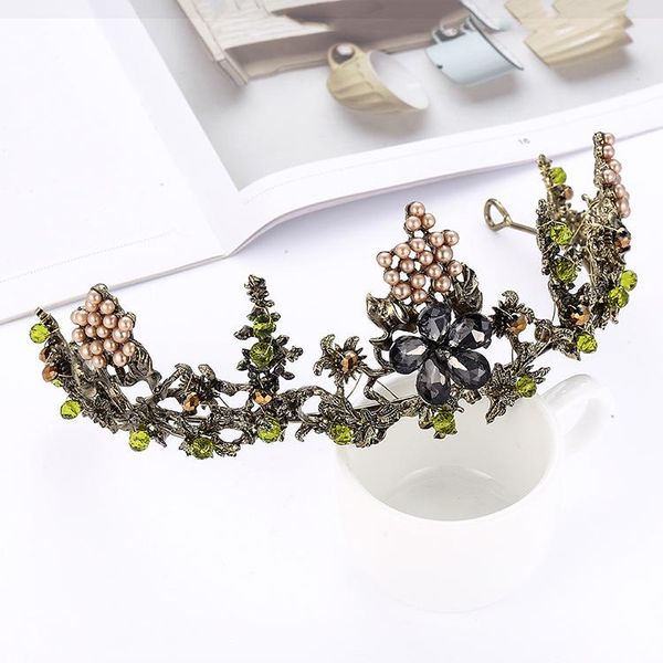 hair clips & barrettes baroque vintage tiara crown crystal for women gold bridal wedding birthday prom queen pageant accessories, Golden;silver
hair clips & barrettes baroque vintage tiara crown crystal for women gold bridal wedding birthday prom queen pageant accessories, Golden;silver