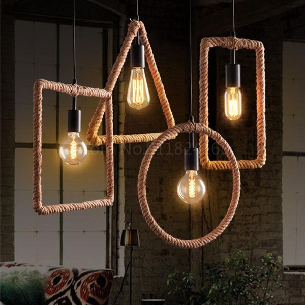 pendant lamps vintage creative rope lights led 220v iorn geometric lamp for living room bedroom hallway kitchen cafe
pendant lamps vintage creative rope lights led 220v iorn geometric lamp for living room bedroom hallway kitchen cafe