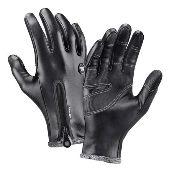 cycling gloves 1 pair winter full finger cover ergonomics design touch-screen warm thermal outdoor sports mittens skiing, Black
cycling gloves 1 pair winter full finger cover ergonomics design touch-screen warm thermal outdoor sports mittens skiing, Black