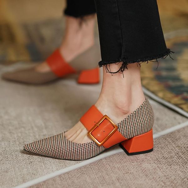 dress shoes spring summer fashion women pumps chunky heels woman mary janes ladies pointed toes kitten orange 33-40, Black
dress shoes spring summer fashion women pumps chunky heels woman mary janes ladies pointed toes kitten orange 33-40, Black