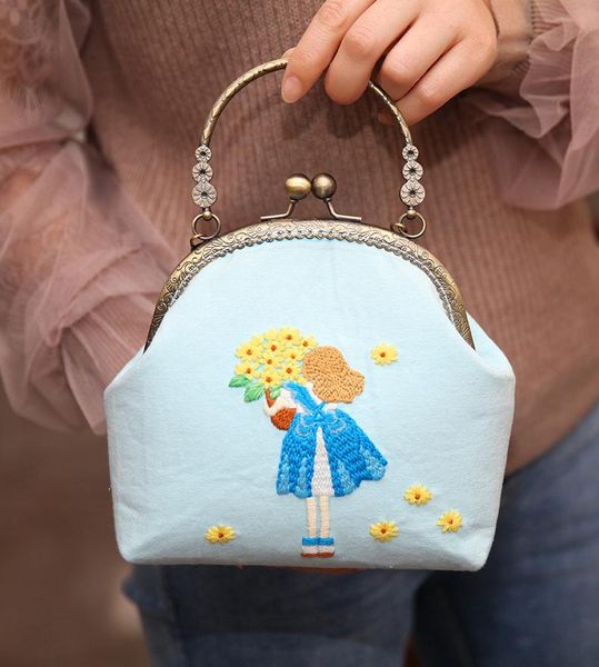 other arts and crafts diy needlework flower embroidery kit of kissing bag wallet handbag cross stitch set sewing art handicraft unfinished
other arts and crafts diy needlework flower embroidery kit of kissing bag wallet handbag cross stitch set sewing art handicraft unfinished