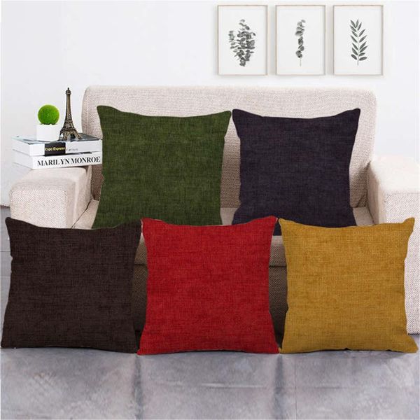cushion/decorative pillow fuwatacchi linen cushion cover plain home decoration pillowcase office simple decor for sofa chair waist 45x45cm
cushion/decorative pillow fuwatacchi linen cushion cover plain home decoration pillowcase office simple decor for sofa chair waist 45x45cm