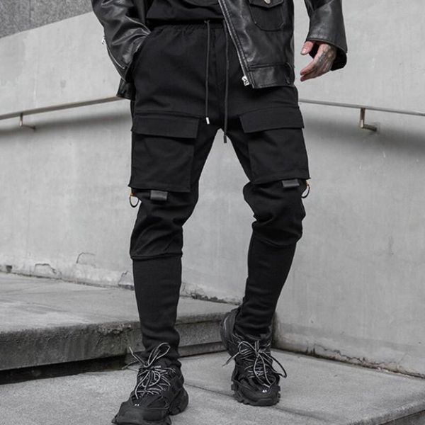 ribbons multi pockets cargo pants black hip hop joggers man vintage casual sweatpants autumn winter harem men's
ribbons multi pockets cargo pants black hip hop joggers man vintage casual sweatpants autumn winter harem men's