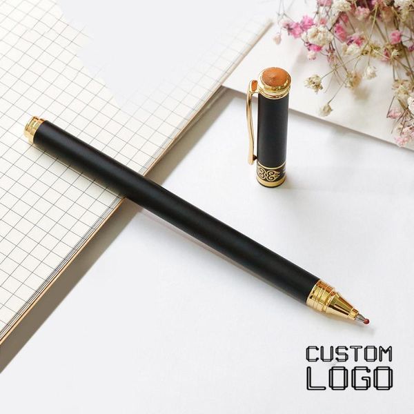gel pens 1pc student stationery metal matte business office black signature pen advertising gift 0.5mm can laser custom logo
gel pens 1pc student stationery metal matte business office black signature pen advertising gift 0.5mm can laser custom logo