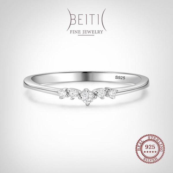 cluster rings beitil genuine 925 sterling silver fine clear zircon stackable finger ring for women minimalist jewelry 2021 style, Golden;silver
cluster rings beitil genuine 925 sterling silver fine clear zircon stackable finger ring for women minimalist jewelry 2021 style, Golden;silver