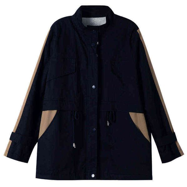 women's 2021 winter baseball suit fat mm korean medium long loose plush warm large coat, Black;brown
women's 2021 winter baseball suit fat mm korean medium long loose plush warm large coat, Black;brown