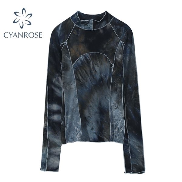 irregular spliced streetwear bodycon t shirt women long sleeve stand collar gothic spring fashion pullover tees female 210515, White
irregular spliced streetwear bodycon t shirt women long sleeve stand collar gothic spring fashion pullover tees female 210515, White