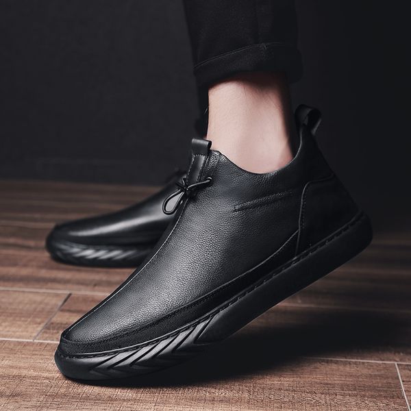 men casual sport shoes casual leather shoes men fashion leisure causal for mens loafers male shoe flat sneaker sneakers, Black
men casual sport shoes casual leather shoes men fashion leisure causal for mens loafers male shoe flat sneaker sneakers, Black