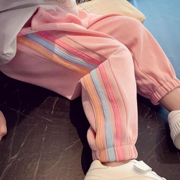 trousers fashion children cargo pants rainbow striped side teen girls loose harem kids for 4 7 10 11 12 13years, Blue
trousers fashion children cargo pants rainbow striped side teen girls loose harem kids for 4 7 10 11 12 13years, Blue