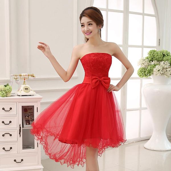 party dresses s 2021 arrival stock maternity plus size bridal gown evening dress lace red bow belt graduation short dt0446, White;black
party dresses s 2021 arrival stock maternity plus size bridal gown evening dress lace red bow belt graduation short dt0446, White;black