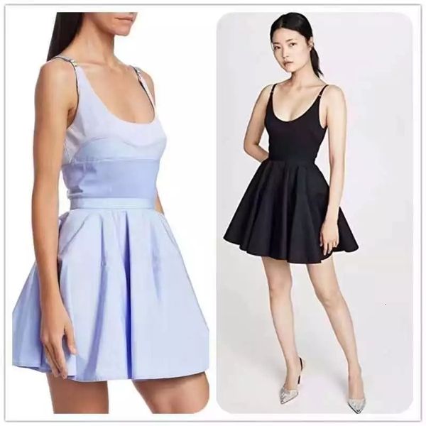 europe and america summer tube backless big swing stitching suspender, Black;gray
europe and america summer tube backless big swing stitching suspender, Black;gray