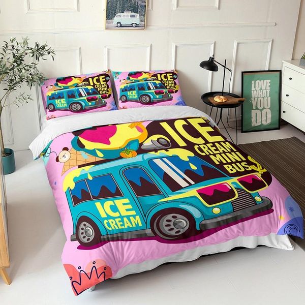 bedding sets summer ice cream car home textile single bed double quilt cover pillowcase sheet boy girl set
bedding sets summer ice cream car home textile single bed double quilt cover pillowcase sheet boy girl set