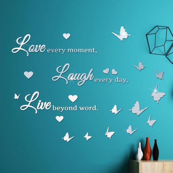 wall stickers butterfly heart shape mirror reflective acrylic self-adhesive living room bedroom decorative home decor
wall stickers butterfly heart shape mirror reflective acrylic self-adhesive living room bedroom decorative home decor