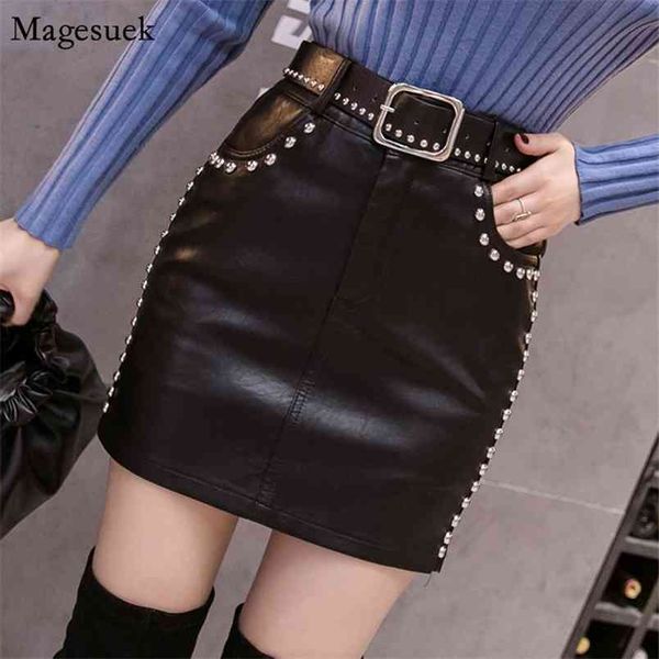 autumn pu leather skirt korean winter high waist mini beading lift hip short black women with belt faldas 12131 210512
autumn pu leather skirt korean winter high waist mini beading lift hip short black women with belt faldas 12131 210512