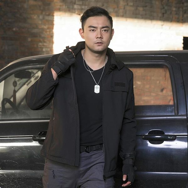 men's jackets outdoor men's secret service black jacket tactical hooded training polar fleece warm water proof trench coat, Black;brown
men's jackets outdoor men's secret service black jacket tactical hooded training polar fleece warm water proof trench coat, Black;brown