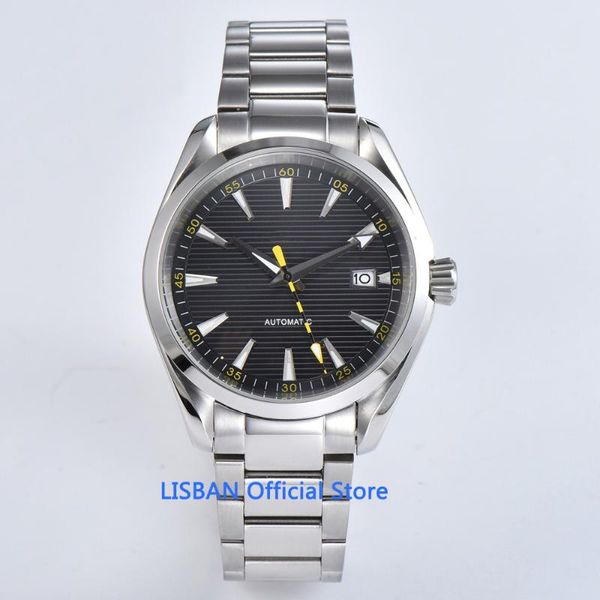 wristwatches 40mm sterile dial mens automatic watch silver case luminous sapphire crystal date nh35 movement mechanical, Slivery;brown
wristwatches 40mm sterile dial mens automatic watch silver case luminous sapphire crystal date nh35 movement mechanical, Slivery;brown