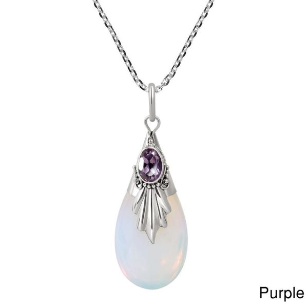 pendant necklaces bonlavie white moonstone pendants and pear-shaped women jewelry wholesale, Silver
pendant necklaces bonlavie white moonstone pendants and pear-shaped women jewelry wholesale, Silver