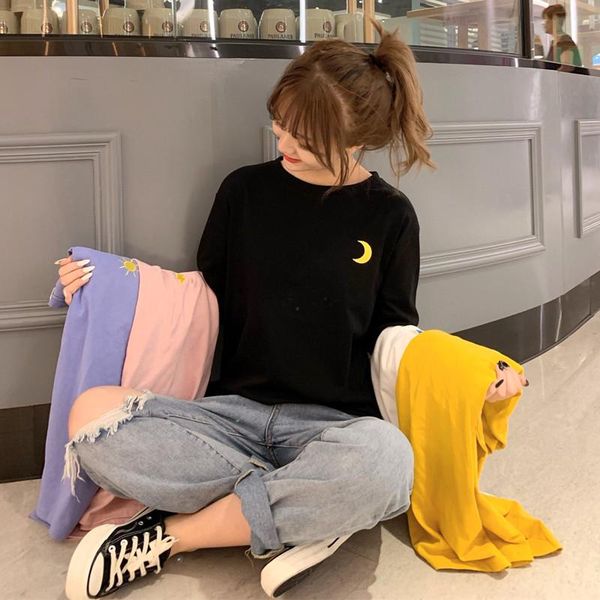 spring summer style inner bottoming shirt white design loose long sleeved t women's wear autumn coat trendy brand t-shirt
spring summer style inner bottoming shirt white design loose long sleeved t women's wear autumn coat trendy brand t-shirt
