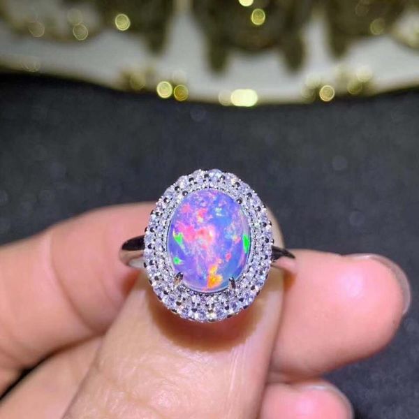 cluster rings natural and real gemstone opal 925 sterling silver engagement ring fine jewelry elegant design, Golden;silver
cluster rings natural and real gemstone opal 925 sterling silver engagement ring fine jewelry elegant design, Golden;silver