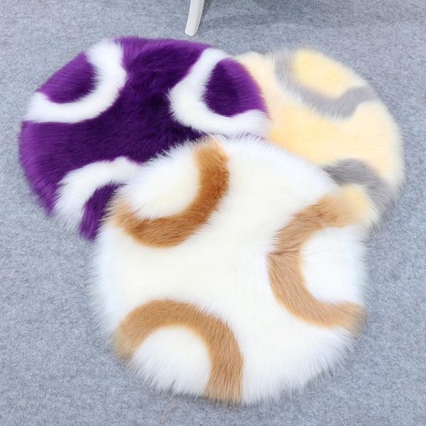 carpets artificial fur plush round splicing carpet home decoration floor mat living room rugs
carpets artificial fur plush round splicing carpet home decoration floor mat living room rugs