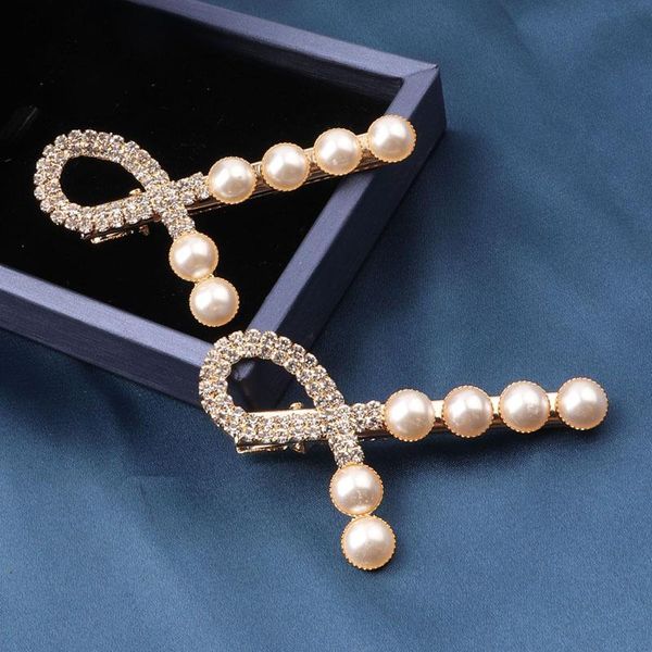 hair clips & barrettes women clip bling rhinestone crystal white pearl headwear elegant hairpin headdress girls hairclips jewelry accessorie, Golden;silver 
hair clips & barrettes women clip bling rhinestone crystal white pearl headwear elegant hairpin headdress girls hairclips jewelry accessorie, Golden;silver