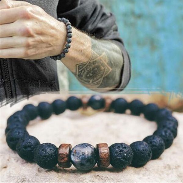 mens bracelet men jewelry women bracciali natural stone beads bracelet braclets bracelete accesorios hombre bracciale armbanden, Black
mens bracelet men jewelry women bracciali natural stone beads bracelet braclets bracelete accesorios hombre bracciale armbanden, Black
