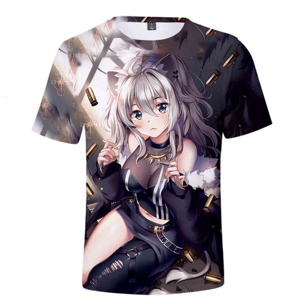 women's t-shirt hololive vtuber shishiro botan 3d tshirt anime summer preppy street clothes streetwear kawaii children te djwf, White
women's t-shirt hololive vtuber shishiro botan 3d tshirt anime summer preppy street clothes streetwear kawaii children te djwf, White