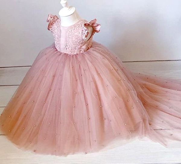 2021 luxurious lace pearls flower girl dresses ball gown vintage tulle lilttle kids birthday pageant weddding gowns zj674, White;blue
2021 luxurious lace pearls flower girl dresses ball gown vintage tulle lilttle kids birthday pageant weddding gowns zj674, White;blue
