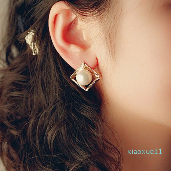 stud earring lady multi-layer hollow square sparkling pearl jewelry gift three dimensional korean girl accessories, Golden;silver
stud earring lady multi-layer hollow square sparkling pearl jewelry gift three dimensional korean girl accessories, Golden;silver