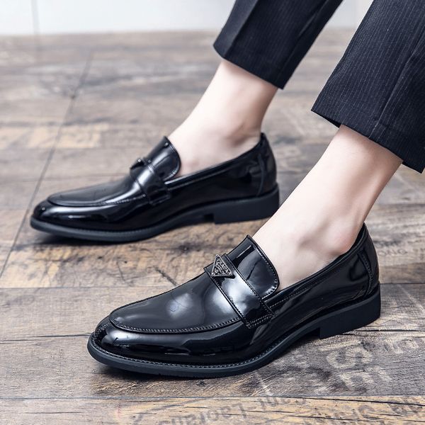 summer men's patent leather tassel sho black leisure british breathable wedding busins drs
summer men's patent leather tassel sho black leisure british breathable wedding busins drs