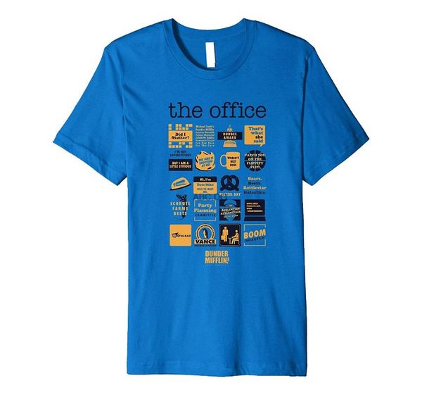 men's t-shirts the office quote mash-up premium t-shirt - official tee, White;black
men's t-shirts the office quote mash-up premium t-shirt - official tee, White;black