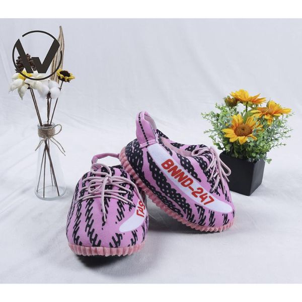 we·feel ready to ship warm reflective women and men plush sneaker slippers, Black
we·feel ready to ship warm reflective women and men plush sneaker slippers, Black