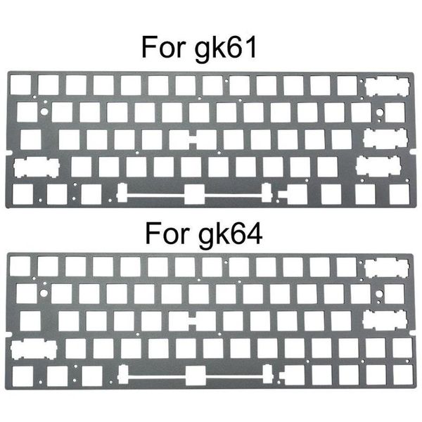 keyboards diy mechanical keyboard plate positioning board for gk64/gk61 cnc aluminium alloy drawing concurrence
keyboards diy mechanical keyboard plate positioning board for gk64/gk61 cnc aluminium alloy drawing concurrence