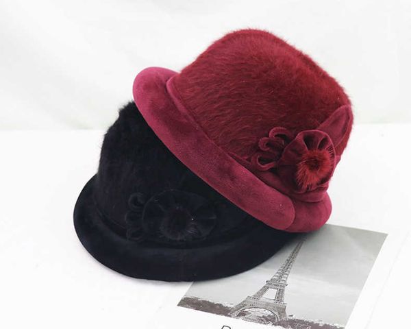 hat female elderly rabbit hair middle-aged and old lady warm hat winter grandma wool psh knitting mother, Blue;gray
hat female elderly rabbit hair middle-aged and old lady warm hat winter grandma wool psh knitting mother, Blue;gray