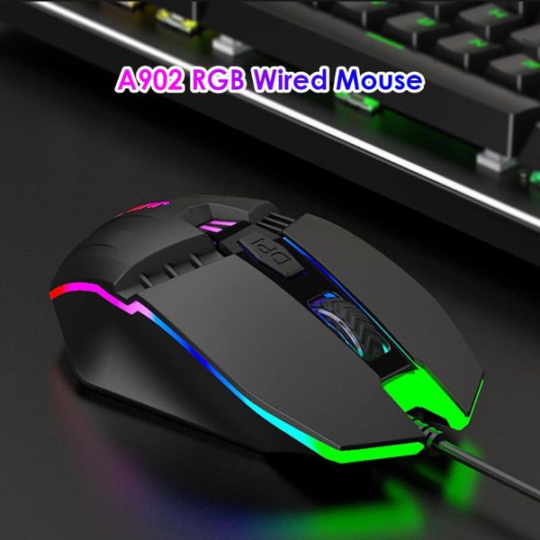 mice adjustable wired 600 800 1200 dpi household a902 rgb gaming mouse computer safety parts for desklaptop
mice adjustable wired 600 800 1200 dpi household a902 rgb gaming mouse computer safety parts for desklaptop