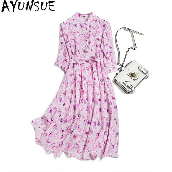 floral 100% silk dress women spring summer 2021 pink midi shirt dresses for party fashion vestido de mujer kj7138 casual, Black;gray
floral 100% silk dress women spring summer 2021 pink midi shirt dresses for party fashion vestido de mujer kj7138 casual, Black;gray