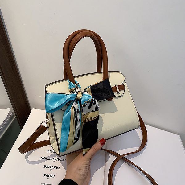 luxury designer bag women's bag new portable color contrast large capacity bow scarf single shoulder messenger
luxury designer bag women's bag new portable color contrast large capacity bow scarf single shoulder messenger