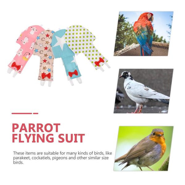 other bird supplies 4pcs flying clothing cockatiel parakeet colthes creative birds accessories
other bird supplies 4pcs flying clothing cockatiel parakeet colthes creative birds accessories