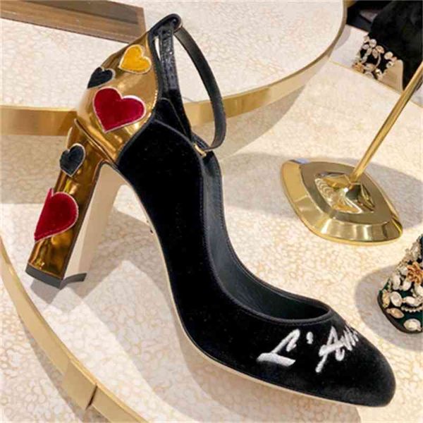 dress shoes suede round toe pumps ankle strap red heart velour embroidery women heels party office ladies 10cm z8ld, Black
dress shoes suede round toe pumps ankle strap red heart velour embroidery women heels party office ladies 10cm z8ld, Black