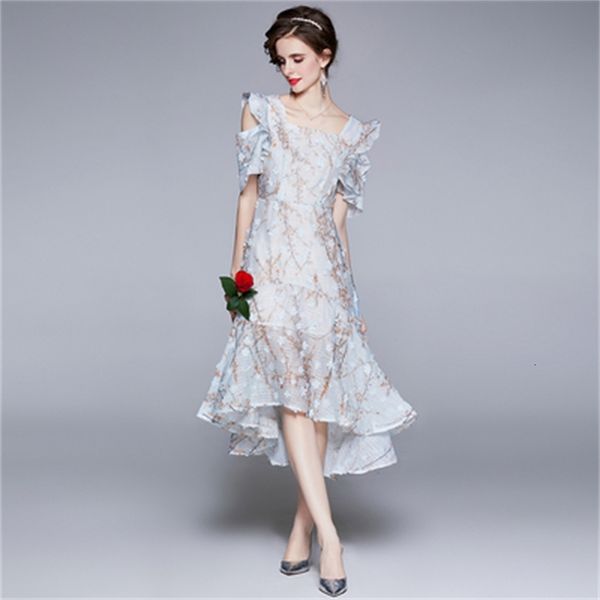 casual dresses runway fashion blue summer women flare sleeve print 3d flower embroidery long mesh party holiday j0cz, Black;gray
casual dresses runway fashion blue summer women flare sleeve print 3d flower embroidery long mesh party holiday j0cz, Black;gray