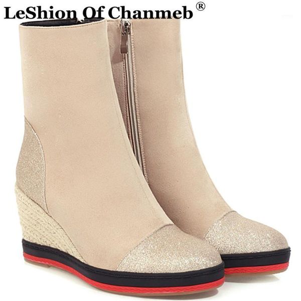boots size 32-44 women natural wedges heels female zipper nude black green glitter ankle woman bling booties 121
boots size 32-44 women natural wedges heels female zipper nude black green glitter ankle woman bling booties 121