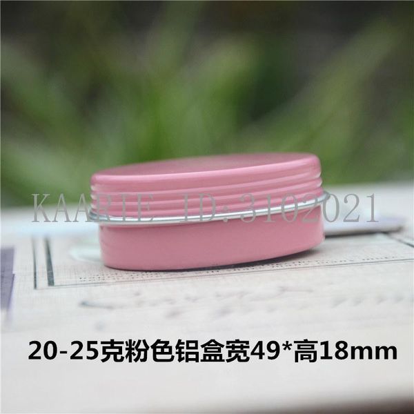 storage bottles & jars 20-25g refillable box pink empty round aluminum metal tin bottle 20ml cosmetic cream diy jar lipstick pot
storage bottles & jars 20-25g refillable box pink empty round aluminum metal tin bottle 20ml cosmetic cream diy jar lipstick pot
