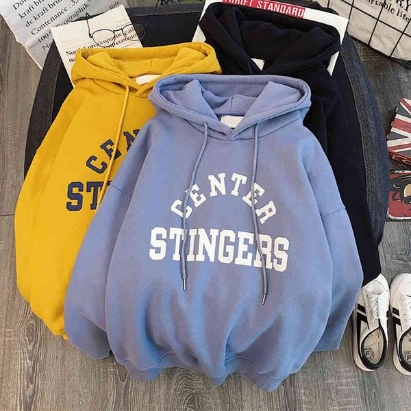 neploe hoodies women large size leisure letter printed long sleeve hooded women pullover soft korean style ladies sweatshirts 210423, Black
neploe hoodies women large size leisure letter printed long sleeve hooded women pullover soft korean style ladies sweatshirts 210423, Black