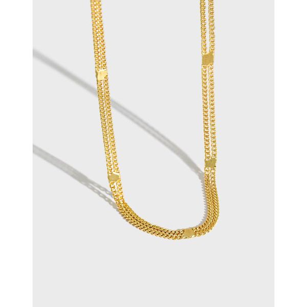 cluster rings shanice 100% s925 sterling silver ins double layers chain necklace chokers for women necklaces boho maxi statement party gift, Golden;silver
cluster rings shanice 100% s925 sterling silver ins double layers chain necklace chokers for women necklaces boho maxi statement party gift, Golden;silver
