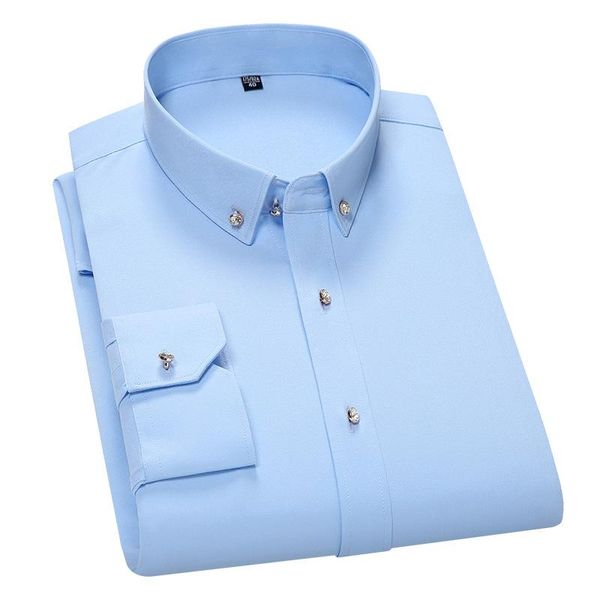 men's casual shirts ironing-crease-resistant elastic drill buckle button business longsleeve shirt for men wear el work white, White;black
men's casual shirts ironing-crease-resistant elastic drill buckle button business longsleeve shirt for men wear el work white, White;black