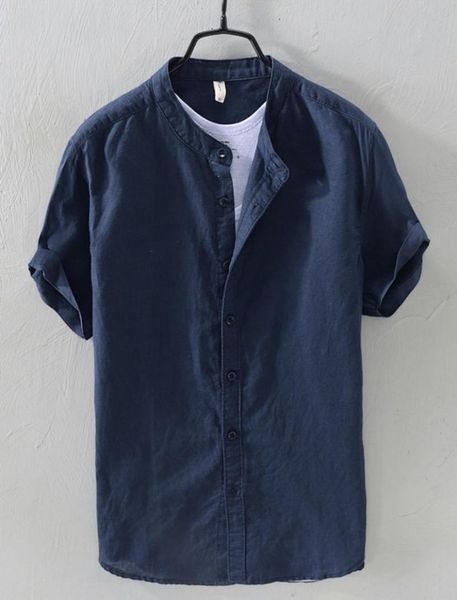men's casual shirts 2021 summer vintage mens shirt cotton linen loose solid short sleeve button harajuku brand blouse, White;black
men's casual shirts 2021 summer vintage mens shirt cotton linen loose solid short sleeve button harajuku brand blouse, White;black