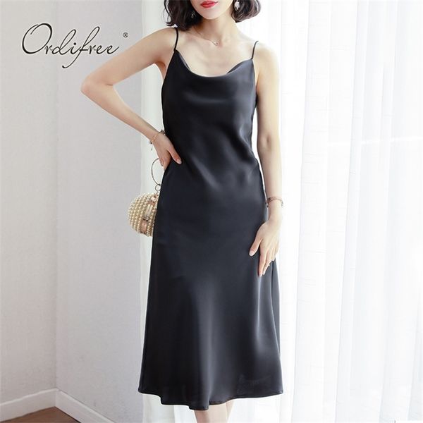 summer eleagnt women satin party dress spaghetti strap silk slip 210513, Black;gray
summer eleagnt women satin party dress spaghetti strap silk slip 210513, Black;gray