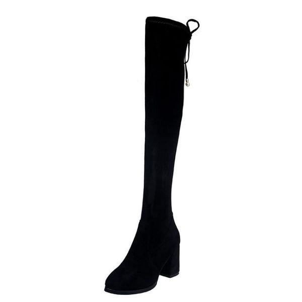 boots big size 41 42 over the knee flock high heel shoes for women black thigh fashion square
boots big size 41 42 over the knee flock high heel shoes for women black thigh fashion square